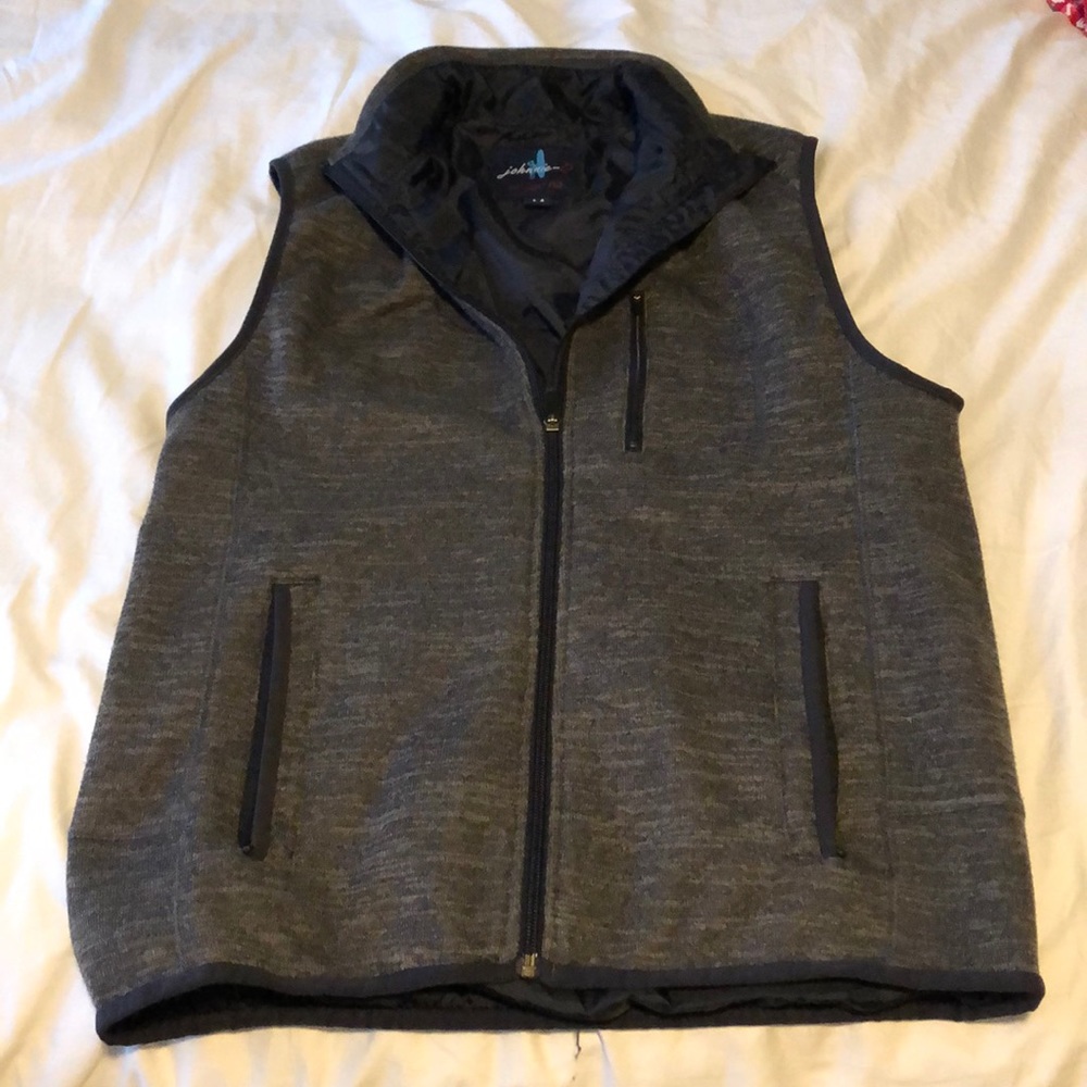Men’s Zip-up Sweater Vest
